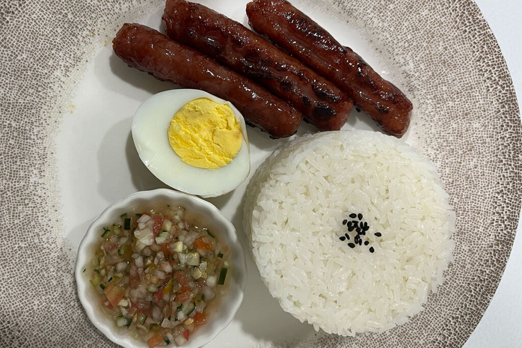 フィリピン留学の語学学校の朝食